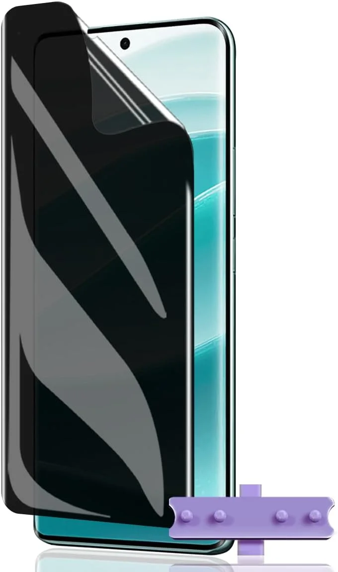 محافظ صفحه نمایش حریم خصوصی Teenrpov برای شیائومی Redmi Note 14 Pro Plus، 1 عدد محافظ صفحه نمایش نرم TPU سازگار با شیائومی Redmi Note 14 Pro Plus [بدون شیشه حرارت دیده]