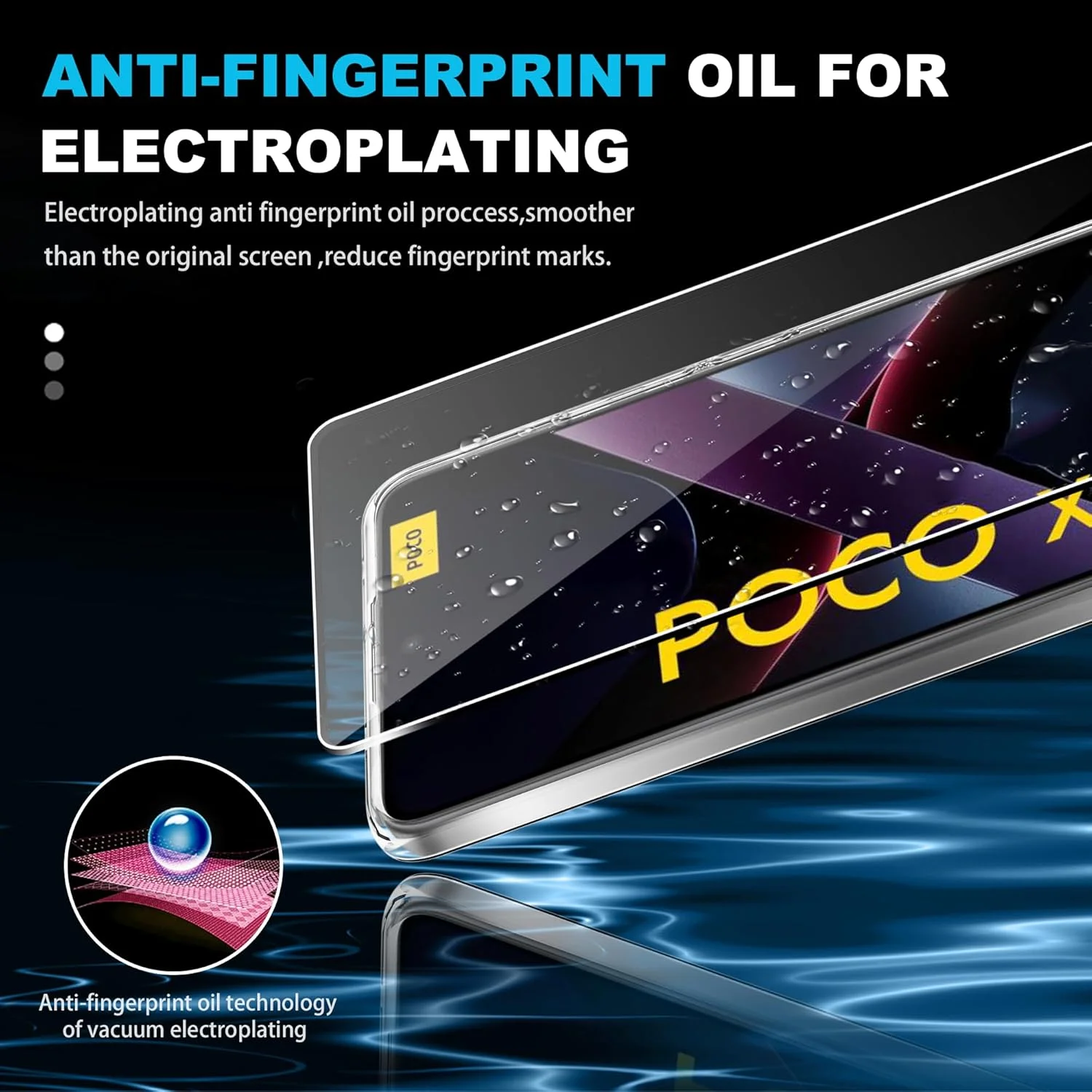 محافظ صفحه نمایش Suttkue برای شیائومی Poco X7 Pro (2 عدد) فیلم شیشه ای حرارت دیده، سختی 9H، ضد خش، سازگار با قاب، بدون حباب، شفاف HD محافظ صفحه نمایش Suttkue برای شیائومی Poco X7 Pro (2 عدد) فیلم شیشه ای حرارت دیده، سختی 9H، ضد خش، سازگار با قاب، بدون حباب، شفاف HD