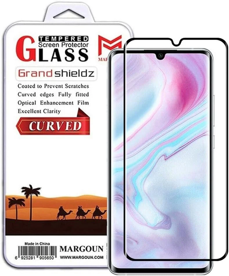 محافظ صفحه نمایش مارگون برای شیائومی می نوت 10 لایت، شیشه حرارت دیده ممتاز، نصب آسان، سازگار با قاب (شیائومی می نوت 10 لایت، مشکی) محافظ صفحه نمایش مارگون برای شیائومی می نوت 10 لایت، شیشه حرارت دیده ممتاز، نصب آسان، سازگار با قاب (شیائومی می نوت 10 لایت، مشکی)