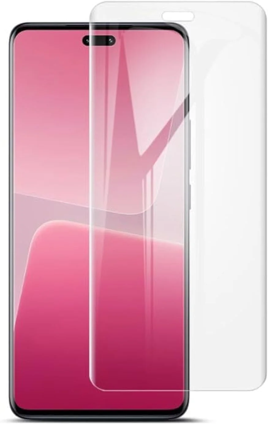 محافظ صفحه نمایش پورتال AE سازگار با UV مناسب برای شیائومی Mi13lite چسب ژله ای مقاوم در برابر خراش [وضوح HD]