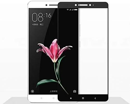 محافظ صفحه نمایش نانو شیشه ای انعطاف پذیر با پوشش کامل برای گوشی شیائومی می مکس 2 - مشکی