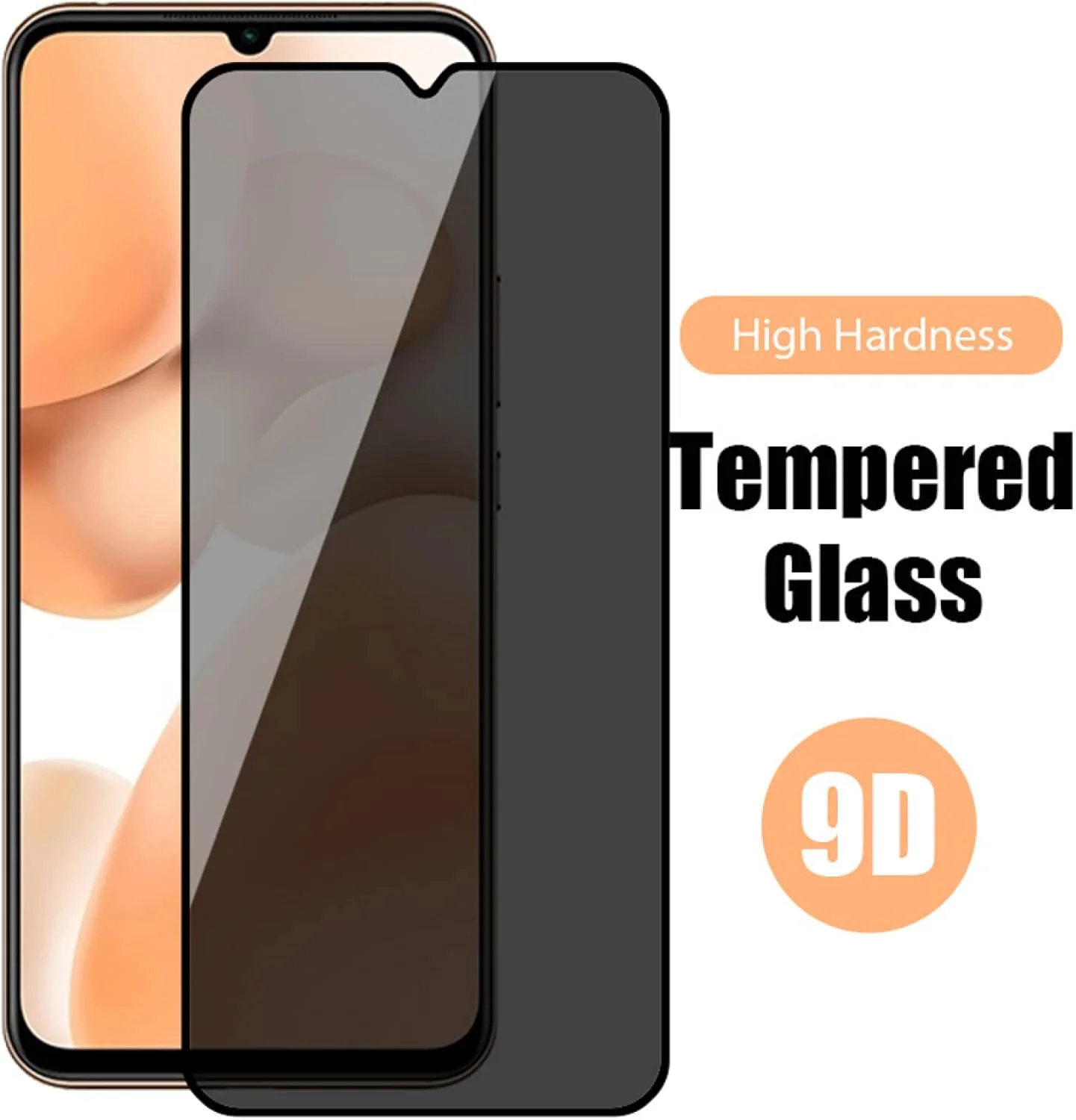 بسته 3 عددی محافظ صفحه نمایش شیشه ای حریم خصوصی، برای گوشی های شیائومی پوکو X3 M3 F2 M2 Pro، محافظ شیشه ای برای شیائومی پوکو F2 Pro