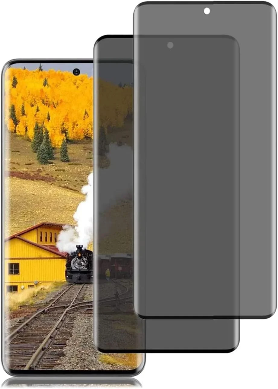محافظ صفحه نمایش حریم خصوصی Sewutoyu [بسته 2 عددی] سازگار با Xiaomi 13 Ultra، محافظ صفحه نمایش شیشه ای حرارت دیده حریم خصوصی پوشش کامل ضد جاسوسی