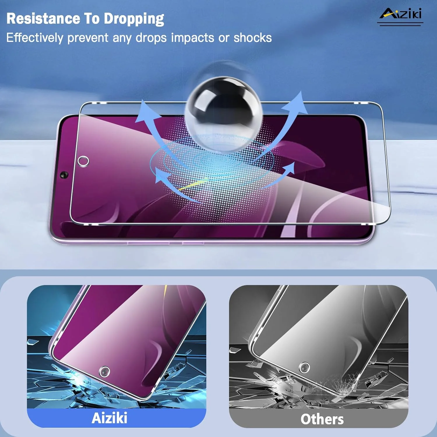 آیزیکی [2 عدد محافظ صفحه نمایش شیشه ای تمپر شده برای شیائومی پوکو M7 پرو 4G، شفاف HD، ضد خش، ضد اثر انگشت، پوشش کامل صفحه نمایش با سختی 9H برای شیائومی پوکو M7 پرو 4G]