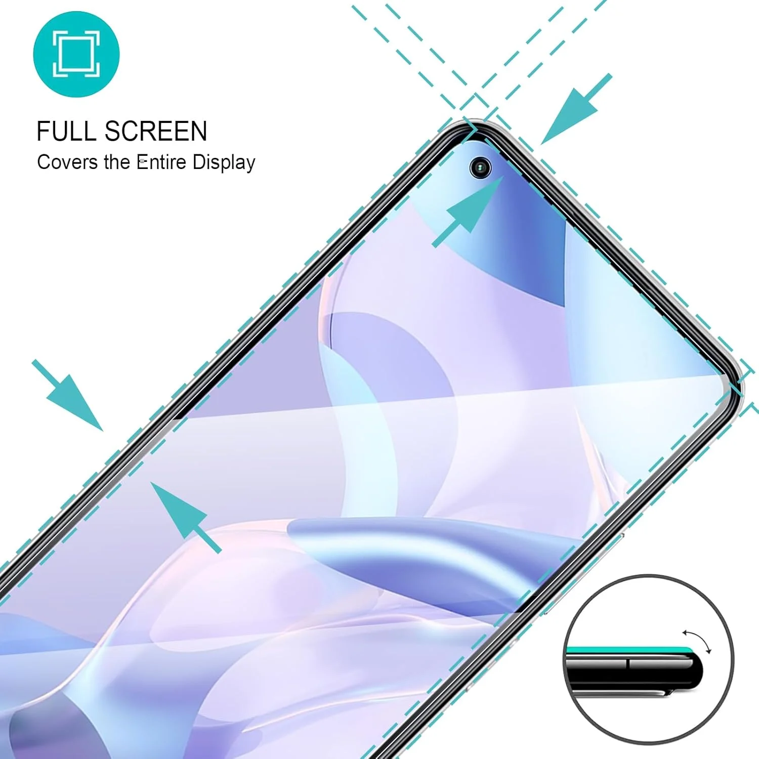 محافظ صفحه نمایش شیشه ای حرارت دیده Vauki بسته 3 عددی برای گوشی شیائومی Mi 11 Lite 4G/5G/NE، فوق العاده مقاوم، HD فوق العاده شفاف، بدون حباب، شیشه با سختی 9H، 6.55 اینچ، شفاف محافظ صفحه نمایش شیشه ای حرارت دیده Vauki بسته 3 عددی برای گوشی شیائومی Mi 11 Lite 4G/5G/NE، فوق العاده مقاوم، HD فوق العاده شفاف، بدون حباب، شیشه با سختی 9H، 6.55 اینچ، شفاف