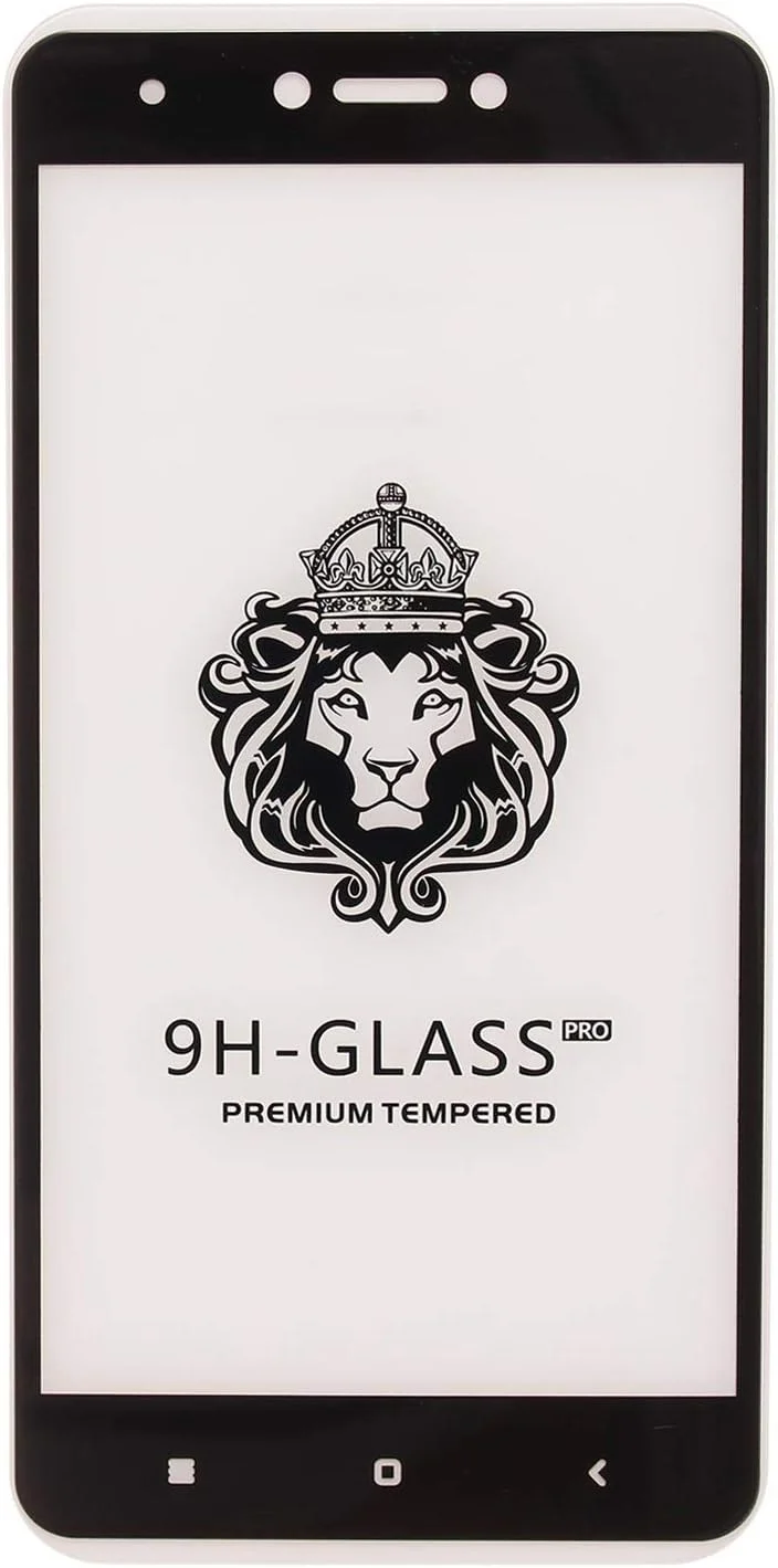 محافظ صفحه نمایش شیشه ای برای شیائومی Redmi 4X، مشکی