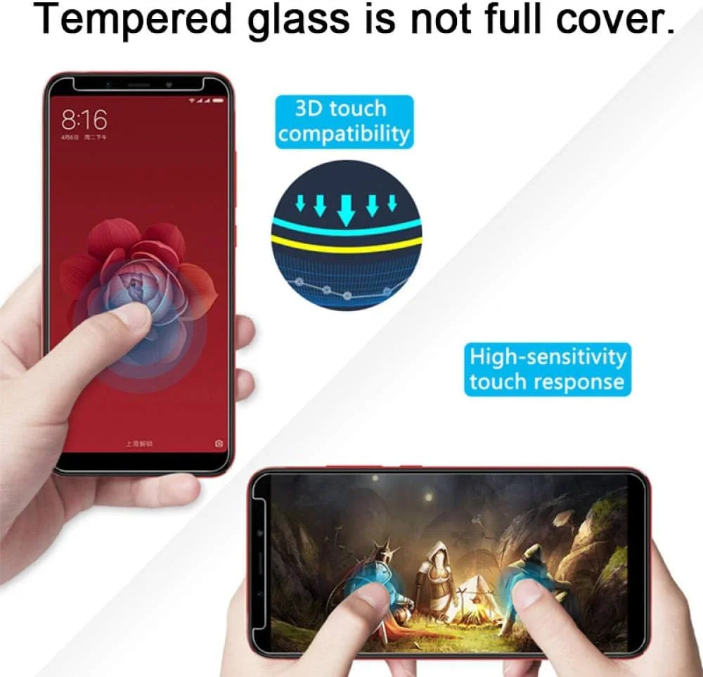 محافظ صفحه نمایش سخت شفاف 3 عددی، فیلم محافظ گوشی شیشه ای حرارت دیده برای شیائومی Mi A2 Lite A1، شیشه برای شیائومی Mi Mix 3 2S Max 2 - برای شیائومی Mi A2 Lite محافظ صفحه نمایش سخت شفاف 3 عددی، فیلم محافظ گوشی شیشه ای حرارت دیده برای شیائومی Mi A2 Lite A1، شیشه برای شیائومی Mi Mix 3 2S Max 2 - برای شیائومی Mi A2 Lite