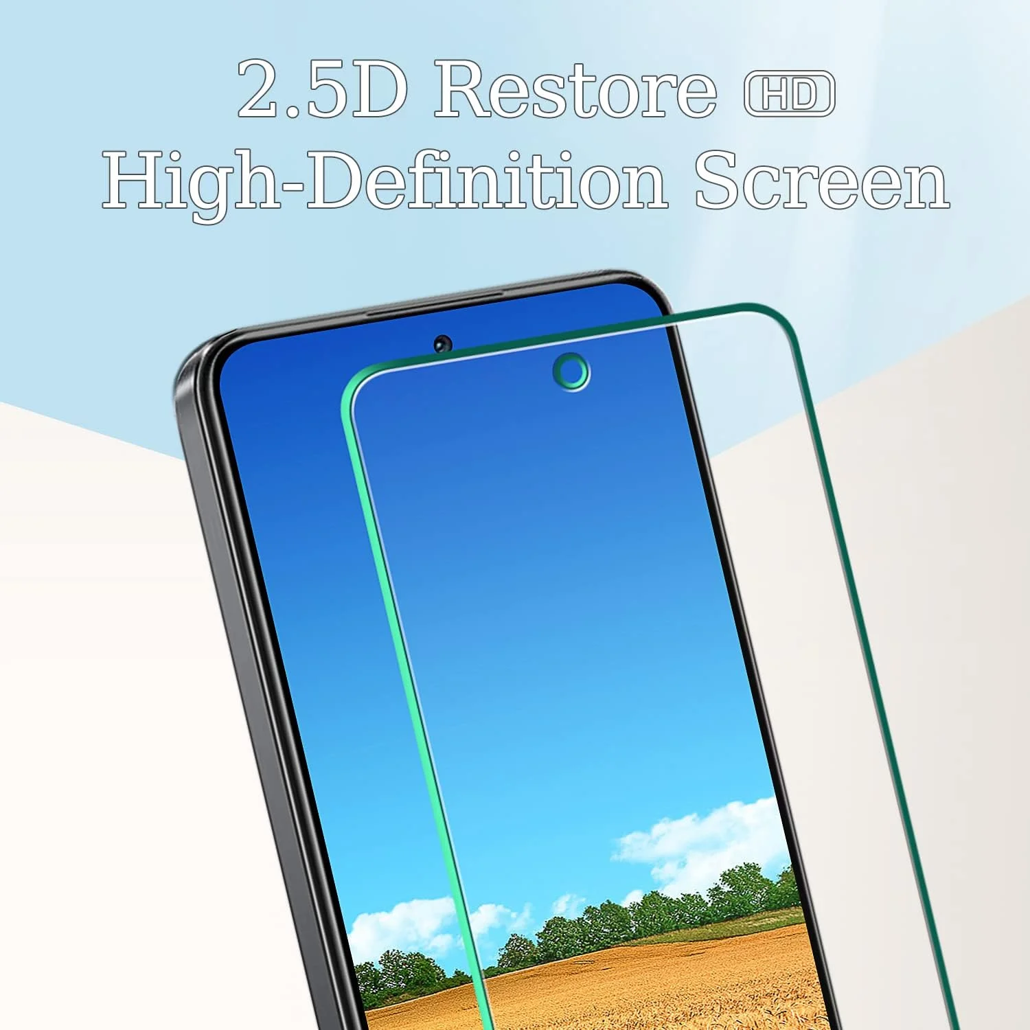 محافظ صفحه نمایش کسووه [بسته 3 عددی] برای شیائومی ردمی نوت 11 پرو، ردمی نوت 11 پرو 5G، شیشه حرارت دیده با سختی 9H، ضد خش، ضد اثر انگشت، سازگار با قاب، نصب آسان، بدون حباب