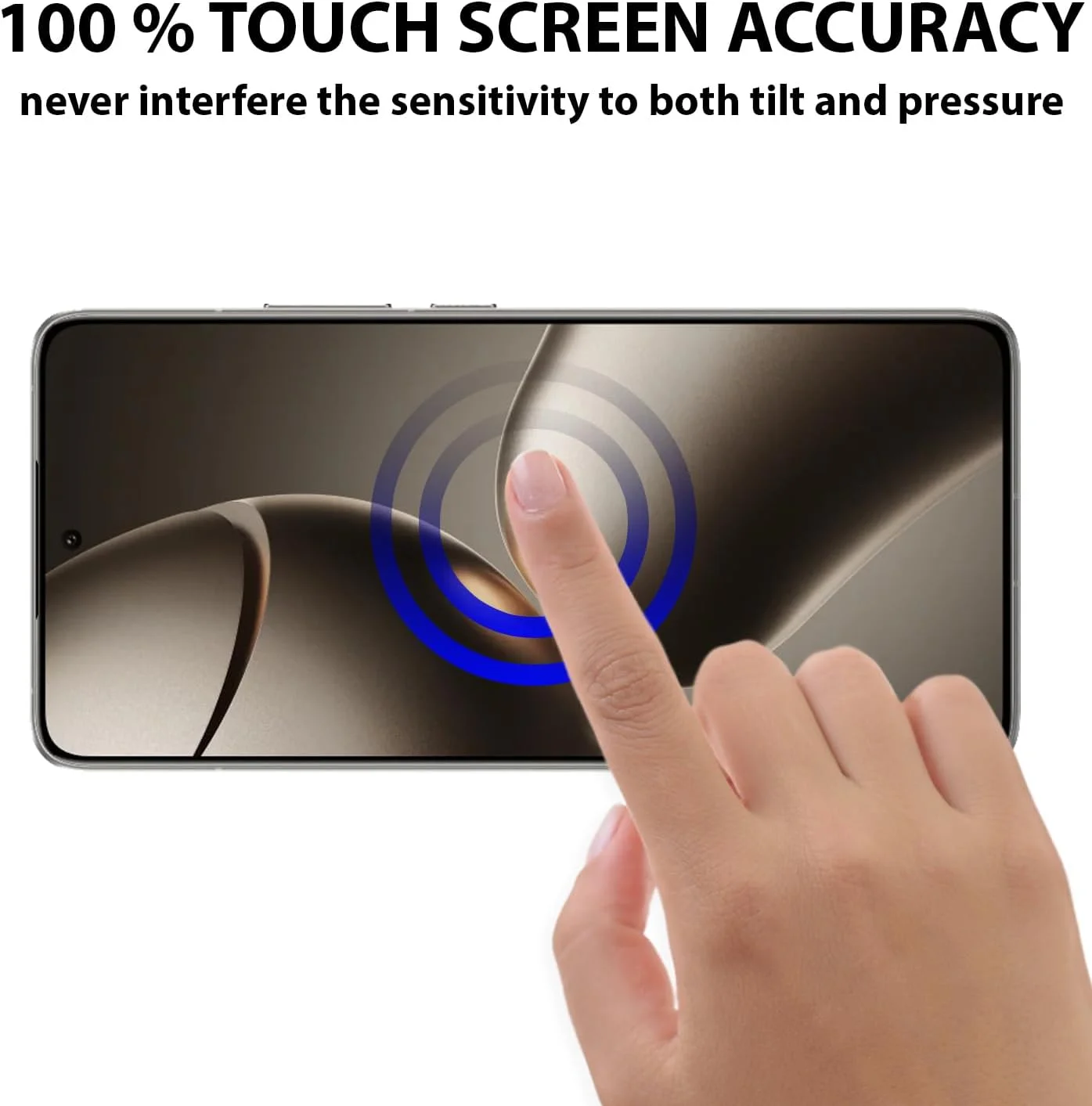 Al-HuTrusHi Screen protector compatible with Xiaomi 14T / Xiaomi 14T Pro Screen Protector Tempered Glass [Anti-Glare][HD Full Coverage][Easy Installation][Touch Sensitive]
