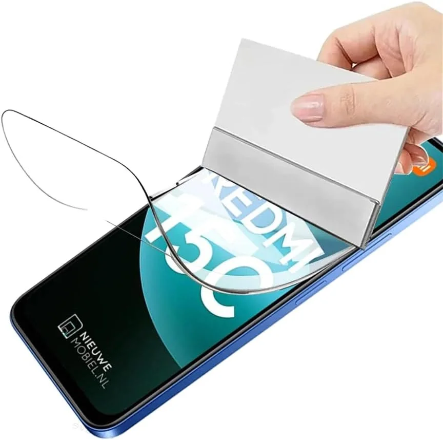 محافظ صفحه نمایش هیدروژلی انعطاف پذیر Snailcanfly برای گوشی شیائومی Redmi 15C 4G با ابعاد 6.9 اینچ، فیلم TPU نرم، پوشش فیلم، باز کردن قفل اثر انگشت، بدون شیشه حرارت دیده، بسته 2 عددی