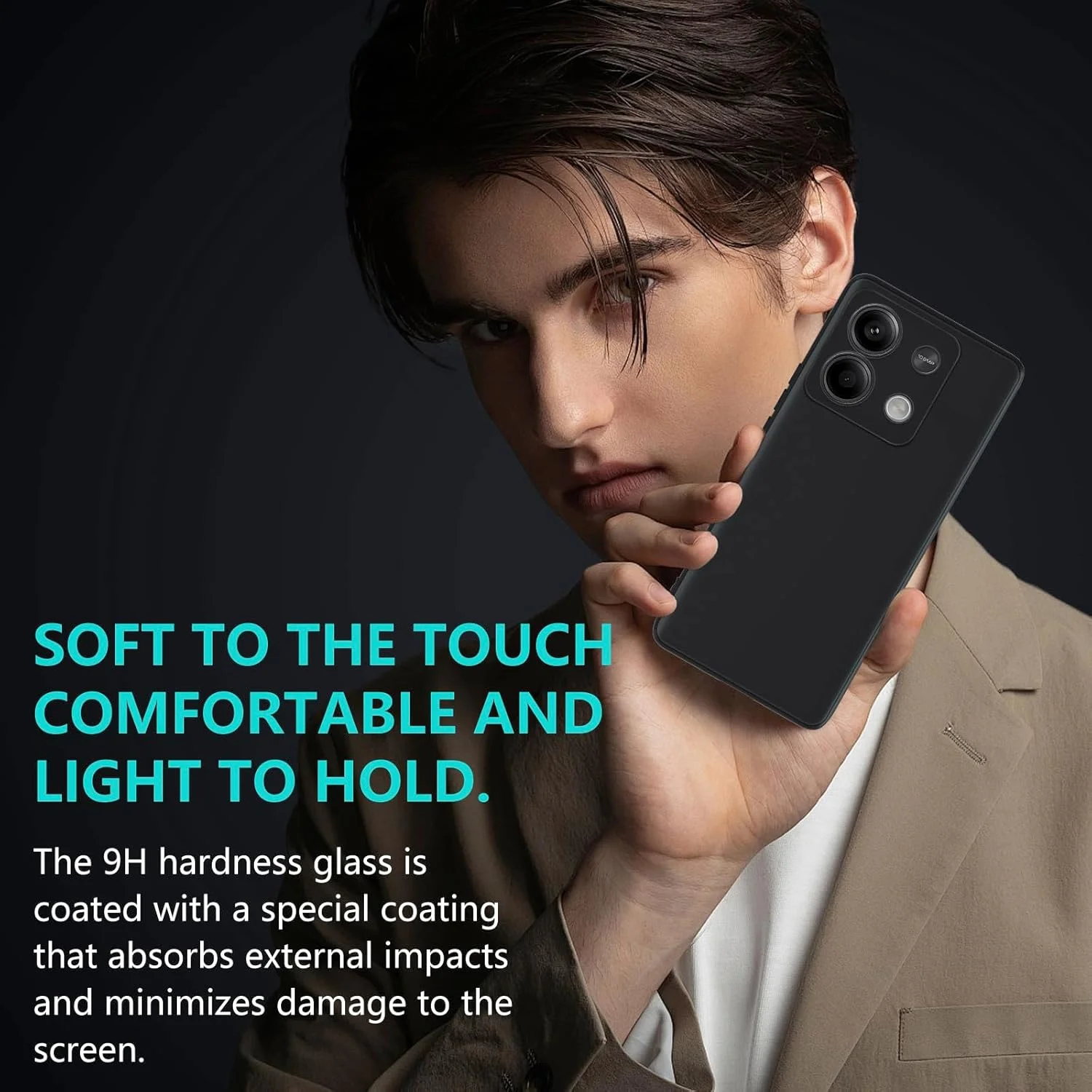 محافظ صفحه نمایش حریم خصوصی MaEiol برای شیائومی Redmi Note 13 5G به همراه قاب گوشی، محافظ صفحه نمایش شیشه ای حرارت دیده ضد جاسوسی 2 عددی، قاب محافظ سیلیکونی نرم ضد ضربه و ضد خش محافظ صفحه نمایش حریم خصوصی MaEiol برای شیائومی Redmi Note 13 5G به همراه قاب گوشی، محافظ صفحه نمایش شیشه ای حرارت دیده ضد جاسوسی 2 عددی، قاب محافظ سیلیکونی نرم ضد ضربه و ضد خش