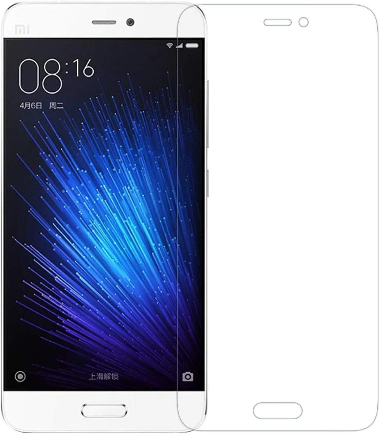 Muzz Xiaomi Redmi MI 5 Tempered Glass Screen Protector