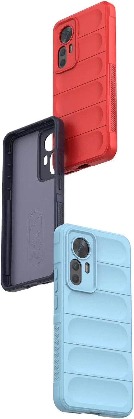 کاور محافظ GMUJIAO سازگار با Xiaomi 12T، ضد لغزش، جذب شوک، ضد خش، همراه با 2 محافظ صفحه نمایش شیشه ای حرارت دیده - قرمز کاور محافظ GMUJIAO سازگار با Xiaomi 12T، ضد لغزش، جذب شوک، ضد خش، همراه با 2 محافظ صفحه نمایش شیشه ای حرارت دیده - قرمز