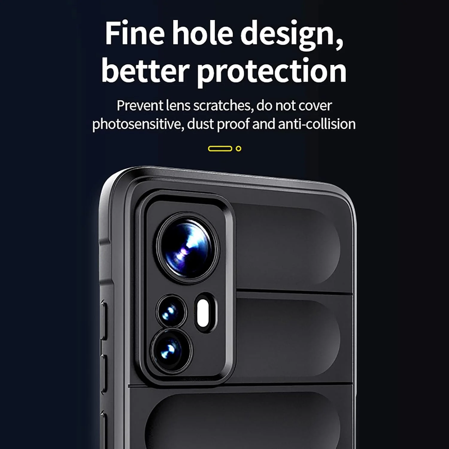 کاور محافظ GMUJIAO سازگار با گوشی Xiaomi 12S Pro، ضد لغزش، ضد ضربه، ضد خش، به همراه 2 محافظ صفحه نمایش شیشه ای حرارت دیده - سفید کاور محافظ GMUJIAO سازگار با گوشی Xiaomi 12S Pro، ضد لغزش، ضد ضربه، ضد خش، به همراه 2 محافظ صفحه نمایش شیشه ای حرارت دیده - سفید