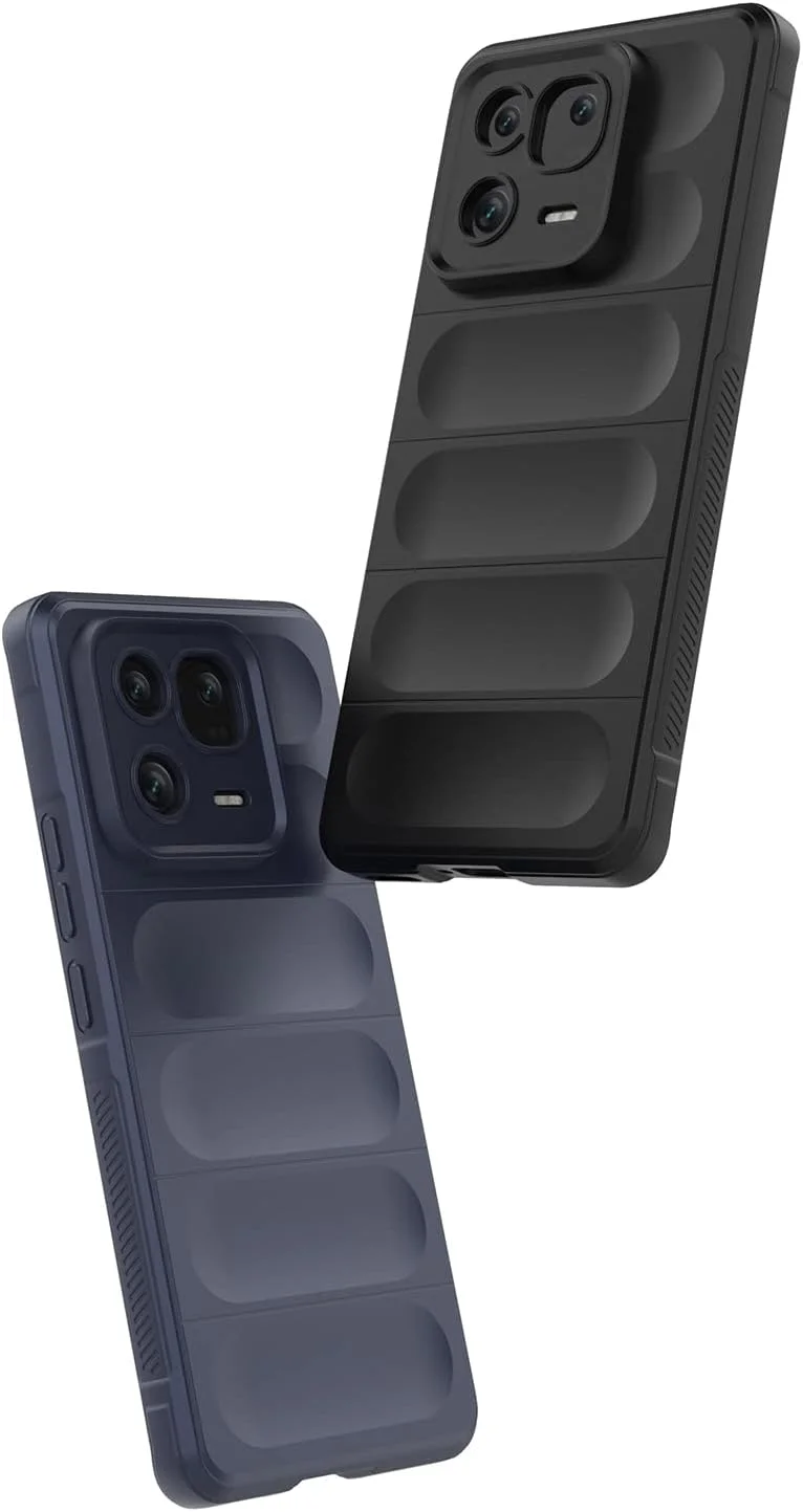 کاور محافظ GMUJIAO سازگار با گوشی Xiaomi 13، ضد لغزش، ضد ضربه، ضد خش، همراه با 2 محافظ صفحه نمایش شیشه ای حرارت دیده - سفید کاور محافظ GMUJIAO سازگار با گوشی Xiaomi 13، ضد لغزش، ضد ضربه، ضد خش، همراه با 2 محافظ صفحه نمایش شیشه ای حرارت دیده - سفید