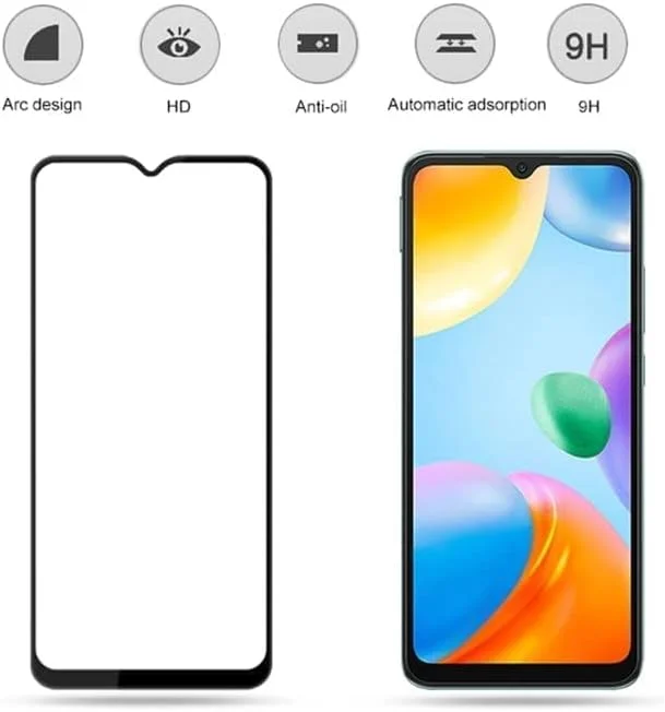 محافظ صفحه نمایش شیشه ای تمپرد فول چسب لبه به لبه EMODIL برای شیائومی Redmi 10C / Redmi 10 Power / Poco C40 / Xiaomi Redmi 10 (India) محافظ صفحه نمایش شیشه ای تمپرد فول چسب لبه به لبه EMODIL برای شیائومی Redmi 10C / Redmi 10 Power / Poco C40 / Xiaomi Redmi 10 (India)