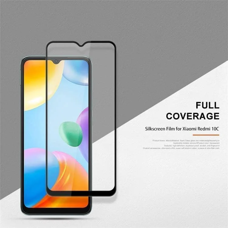 محافظ صفحه نمایش شیشه ای تمپرد فول چسب لبه به لبه EMODIL برای شیائومی Redmi 10C / Redmi 10 Power / Poco C40 / Xiaomi Redmi 10 (India) محافظ صفحه نمایش شیشه ای تمپرد فول چسب لبه به لبه EMODIL برای شیائومی Redmi 10C / Redmi 10 Power / Poco C40 / Xiaomi Redmi 10 (India)