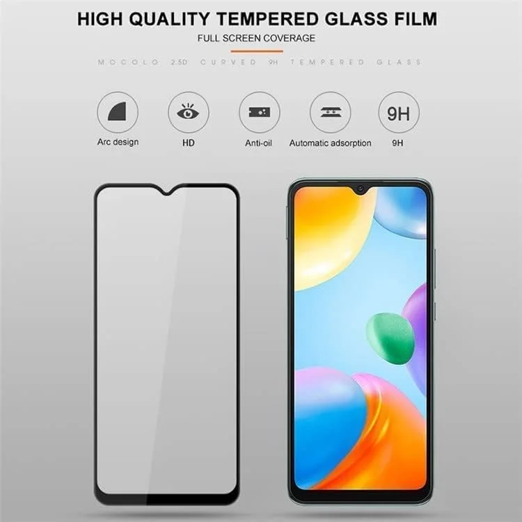 محافظ صفحه نمایش شیشه ای تمپرد فول چسب لبه به لبه EMODIL برای شیائومی Redmi 10C / Redmi 10 Power / Poco C40 / Xiaomi Redmi 10 (India) محافظ صفحه نمایش شیشه ای تمپرد فول چسب لبه به لبه EMODIL برای شیائومی Redmi 10C / Redmi 10 Power / Poco C40 / Xiaomi Redmi 10 (India)