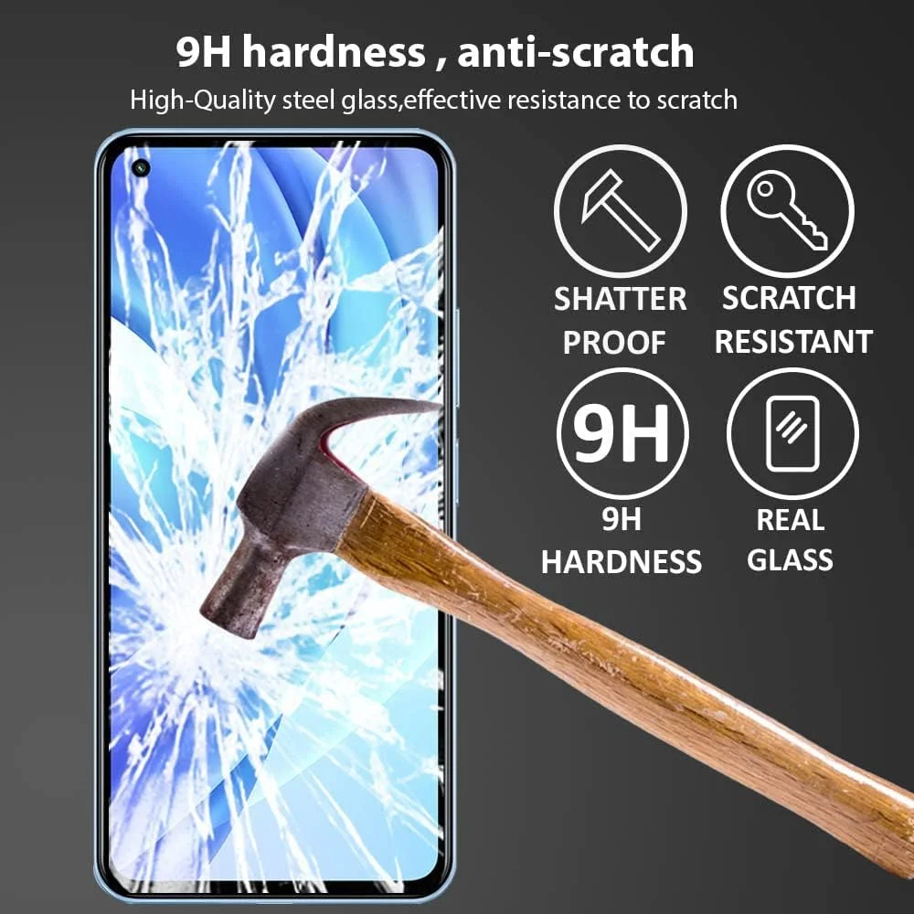 محافظ صفحه نمایش Al-HuTrusHi سازگار با Xiaomi Mi 11 Lite/Mi 11 Lite 5G / Xiaomi 11 Lite 5G NE، [نصب آسان] [بدون حباب] [سازگار با قاب] [ضد اثر انگشت]