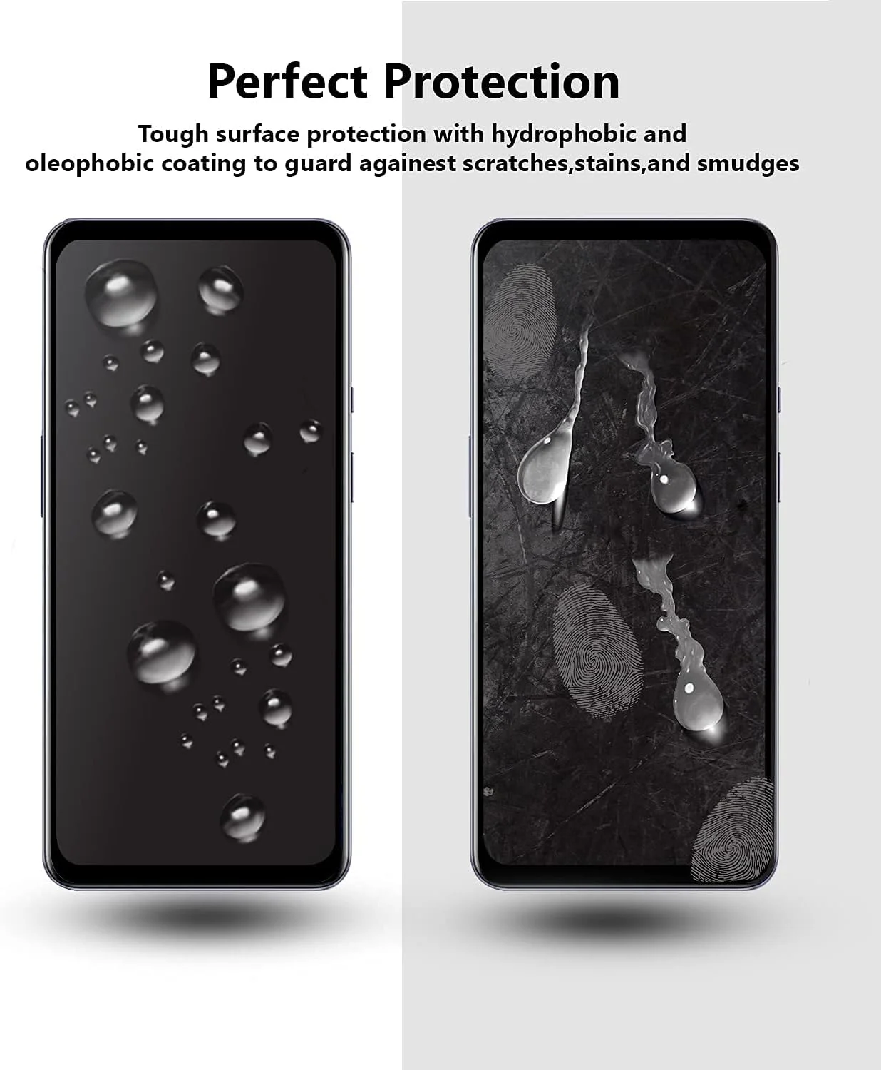 محافظ صفحه نمایش Al-HuTrusHi سازگار با Xiaomi Mi 11 Lite/Mi 11 Lite 5G / Xiaomi 11 Lite 5G NE، [نصب آسان] [بدون حباب] [سازگار با قاب] [ضد اثر انگشت]