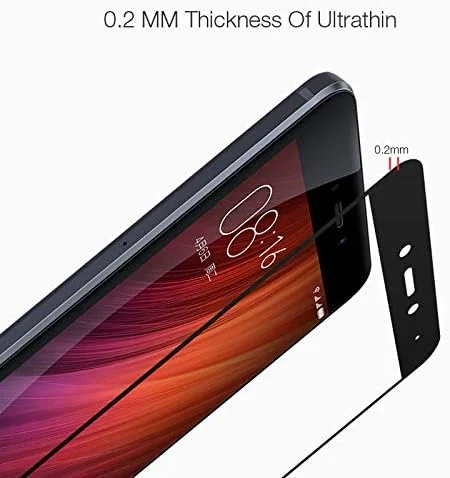 محافظ صفحه نمایش شیشه ای حرارت دیده با پوشش کامل و قاب مشکی Xiaomi Redmi Note 4 محافظ صفحه نمایش شیشه ای حرارت دیده با پوشش کامل و قاب مشکی Xiaomi Redmi Note 4