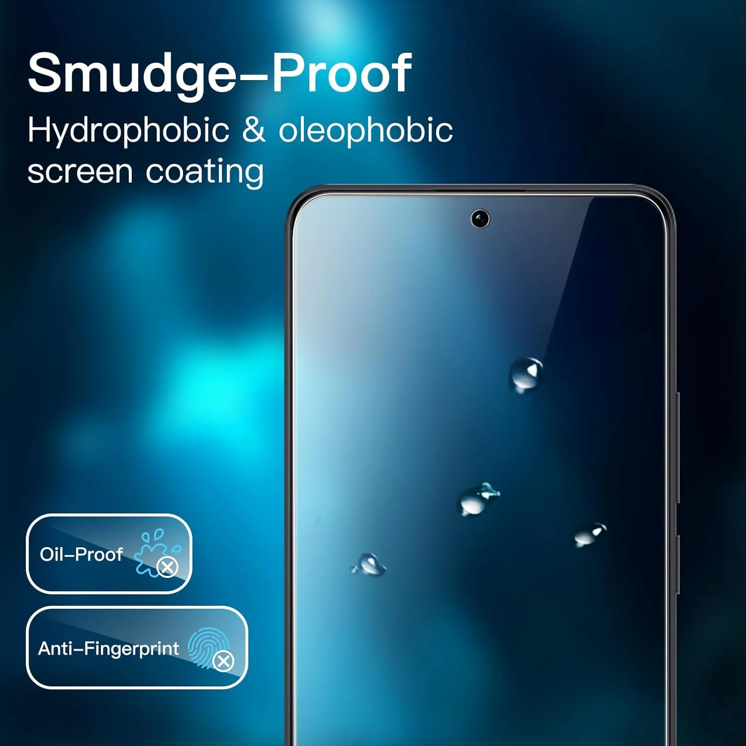 محافظ صفحه نمایش JETech برای گوشی شیائومی Redmi Note 13 Pro 5G، فیلم شیشه ای حرارت دیده 9H، ضد خش، شفاف HD، بسته 3 عددی محافظ صفحه نمایش JETech برای گوشی شیائومی Redmi Note 13 Pro 5G، فیلم شیشه ای حرارت دیده 9H، ضد خش، شفاف HD، بسته 3 عددی