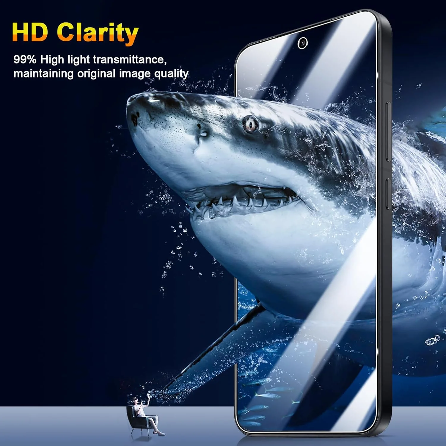 محافظ صفحه نمایش QULLOO برای شیائومی Mi 15، بسته 3 عددی شیشه حرارت دیده با سختی 9H، شفافیت HD، ضد اثر انگشت، ضد آب محافظ صفحه نمایش QULLOO برای شیائومی Mi 15، بسته 3 عددی شیشه حرارت دیده با سختی 9H، شفافیت HD، ضد اثر انگشت، ضد آب