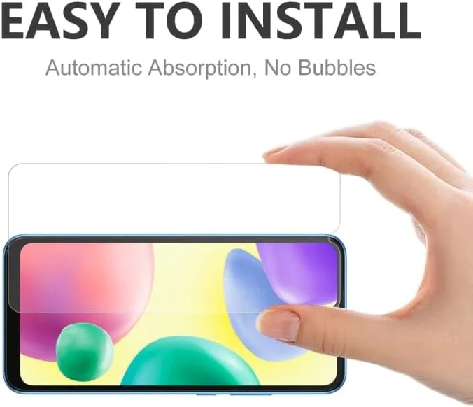 محافظ صفحه نمایش شیشه ای تمپرد ضد خش 9H HD Muzz Xiaomi Redmi 10A فیلم محافظ گوشی شفاف برای Xiaomi Redmi 10A محافظ صفحه نمایش شیشه ای تمپرد ضد خش 9H HD Muzz Xiaomi Redmi 10A فیلم محافظ گوشی شفاف برای Xiaomi Redmi 10A