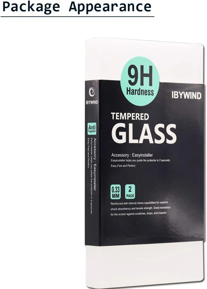 محافظ صفحه نمایش شیشه ای سخت شیائومی می 9/9 پرو ایبای ویند 6.39 اینچ، بسته 2 عددی، سختی 9H، نصب آسان محافظ صفحه نمایش شیشه ای سخت شیائومی می 9/9 پرو ایبای ویند 6.39 اینچ، بسته 2 عددی، سختی 9H، نصب آسان