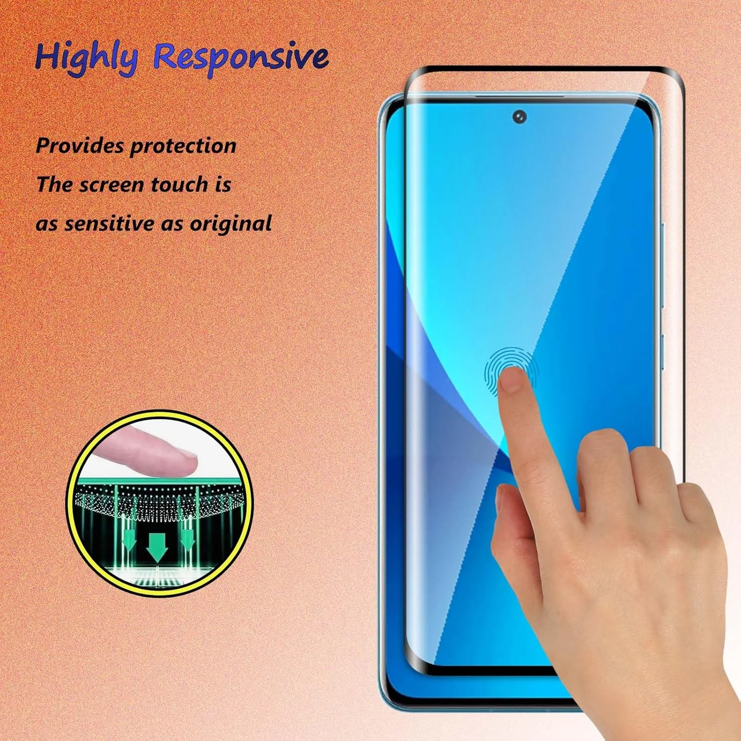 محافظ صفحه نمایش شیشه ای حرارت دیده Fyqzio [بسته 2+2 عددی] سازگار با Xiaomi 12/12X و دوربین، بدون حباب، سختی 9H، ضد خش، لبه های منحنی سه بعدی، محافظ صفحه نمایش HD برای Xiaomi 12/12X
