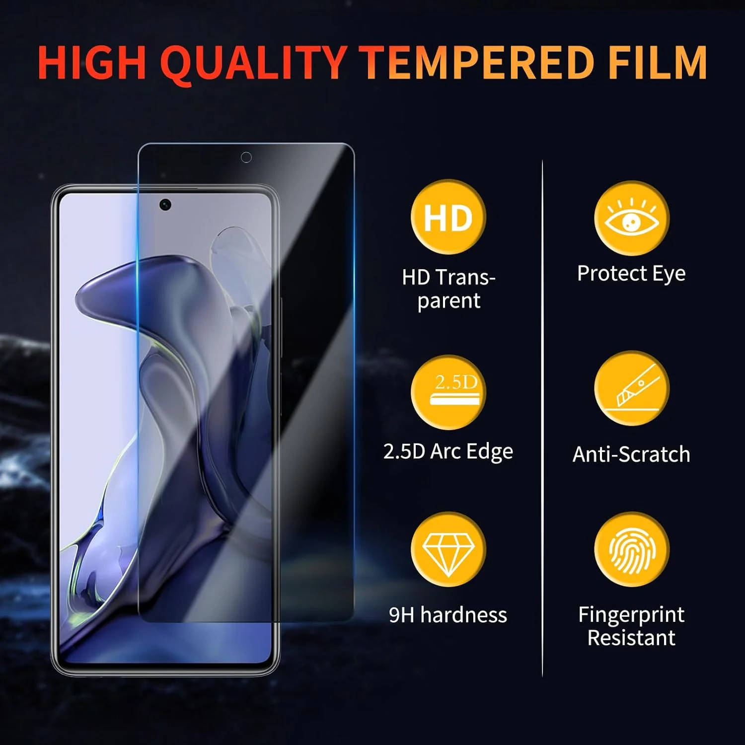 محافظ صفحه نمایش حریم خصوصی YUXINDZ، 3 عدد، مناسب برای گوشی شیائومی 11T/11T Pro با اندازه 6.67 اینچ، محافظ صفحه نمایش شیشه ای حرارت دیده ضد خش، بدون حباب، سختی 9H محافظ صفحه نمایش حریم خصوصی YUXINDZ، 3 عدد، مناسب برای گوشی شیائومی 11T/11T Pro با اندازه 6.67 اینچ، محافظ صفحه نمایش شیشه ای حرارت دیده ضد خش، بدون حباب، سختی 9H