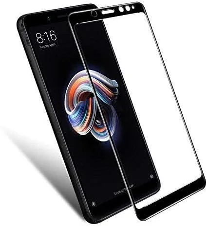 محافظ صفحه نمایش شیشه ای حرارت دیده LUOYA برای گوشی شیائومی Redmi Note 5 Pro، پوشش کامل لبه های سه بعدی، مشکی، 5.99 اینچ محافظ صفحه نمایش شیشه ای حرارت دیده LUOYA برای گوشی شیائومی Redmi Note 5 Pro، پوشش کامل لبه های سه بعدی، مشکی، 5.99 اینچ