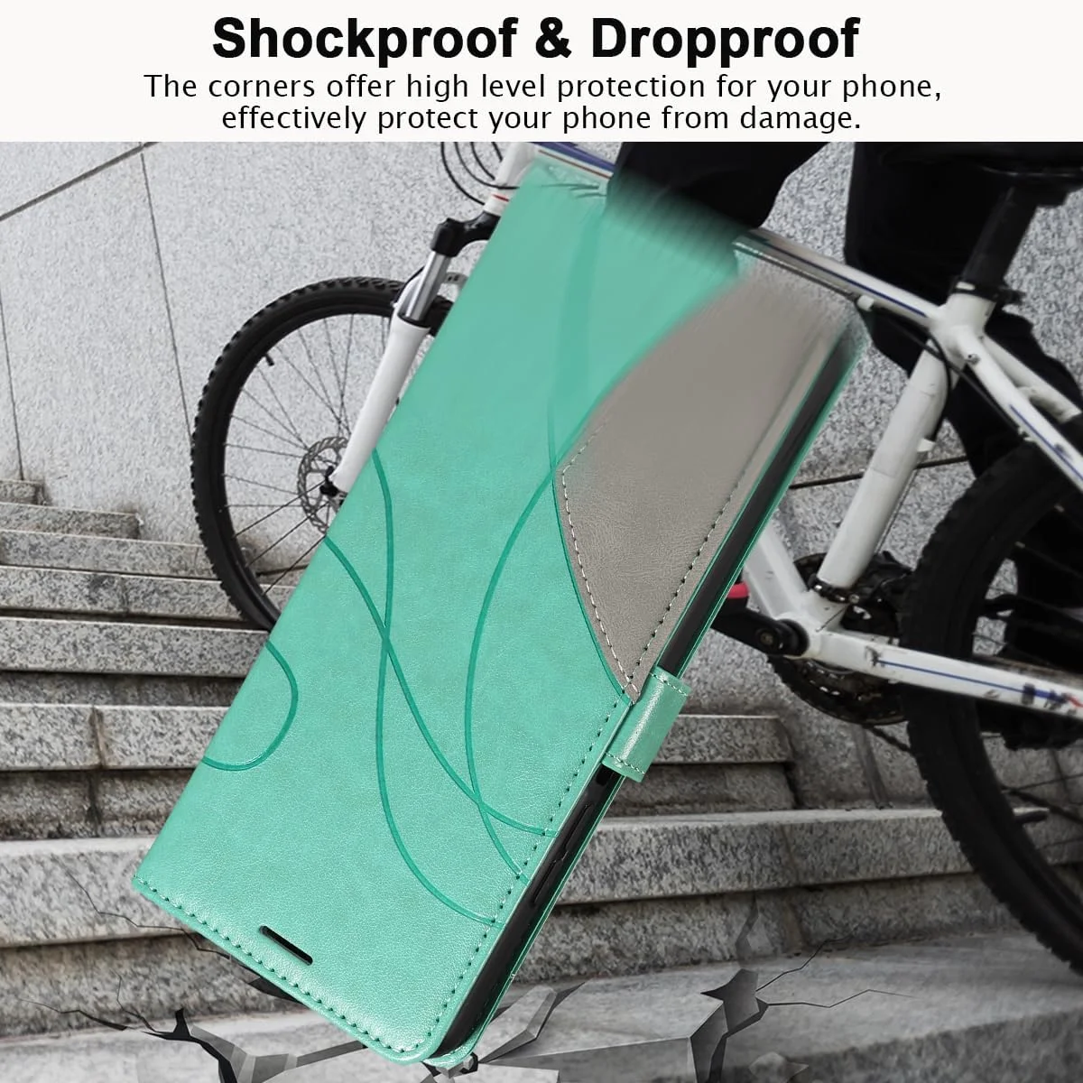 کیف پول چرمی Jrester برای گوشی شیائومی Redmi 14C 4G/Redmi A4 5G/Xiaomi Poco C75 به همراه محافظ صفحه نمایش شیشه ای حرارت دیده - سبز چمنی - دارای استند و قفل مغناطیسی کیف پول چرمی Jrester برای گوشی شیائومی Redmi 14C 4G/Redmi A4 5G/Xiaomi Poco C75 به همراه محافظ صفحه نمایش شیشه ای حرارت دیده - سبز چمنی - دارای استند و قفل مغناطیسی