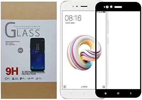 Xiaomi Mi A1 Tempered Glass Screen Protector 2.5D Curved Full Cover Film - Black Xiaomi Mi A1 Tempered Glass Screen Protector 2.5D Curved Full Cover Film - Black