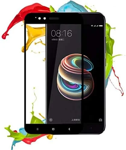 Xiaomi Mi A1 Tempered Glass Screen Protector 2.5D Curved Full Cover Film - Black Xiaomi Mi A1 Tempered Glass Screen Protector 2.5D Curved Full Cover Film - Black