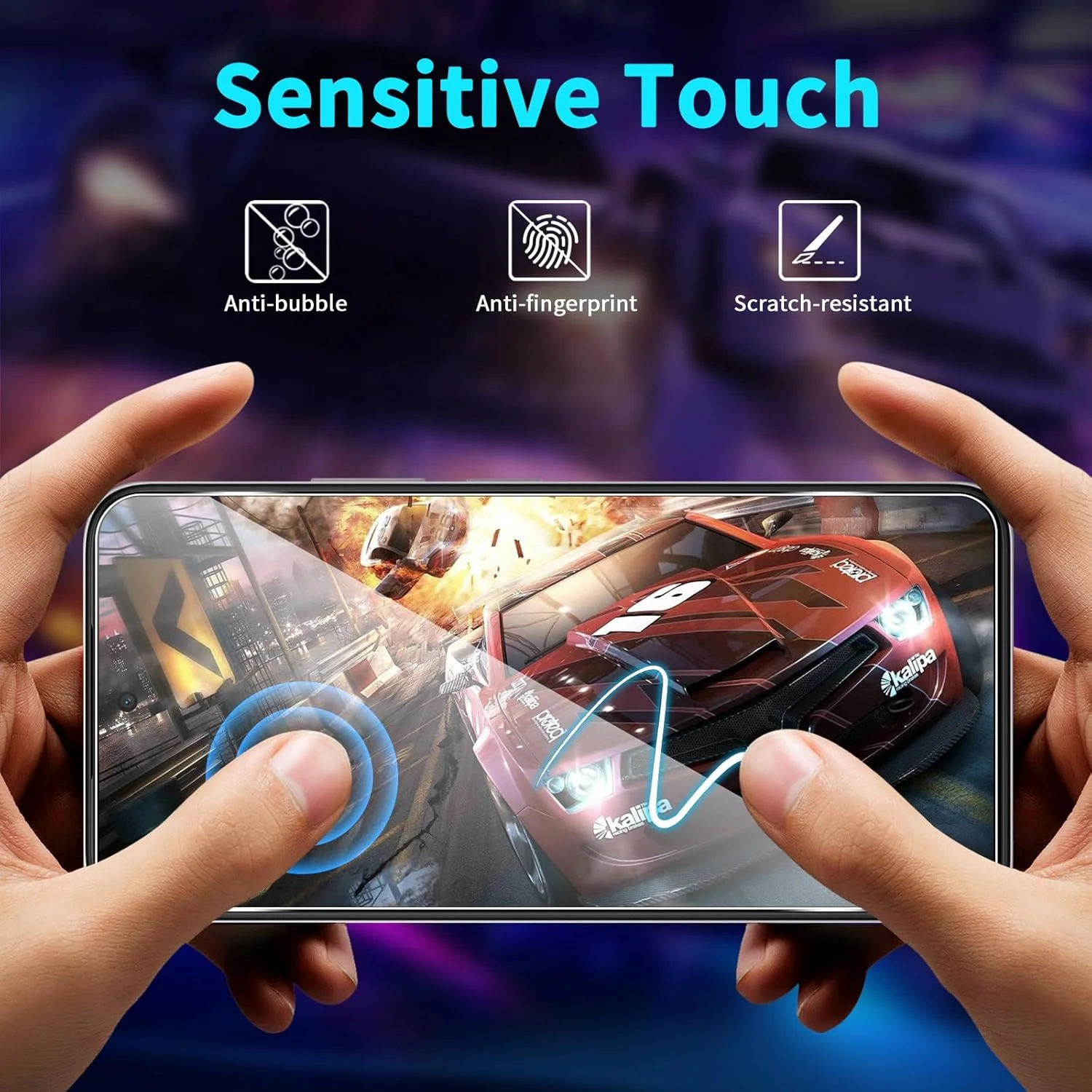 Lutree Tempered Glass Screen Protector for Xiaomi Poco M7 4G, Pack of 3 + 3 Protective Glass + Camera Protection Film, 9H Hardness Anti-Scratch Screen Protector, Bubble-Free HD Screen Protector Lutree Tempered Glass Screen Protector for Xiaomi Poco M7 4G, Pack of 3 + 3 Protective Glass + Camera Protection Film, 9H Hardness Anti-Scratch Screen Protector, Bubble-Free HD Screen Protector