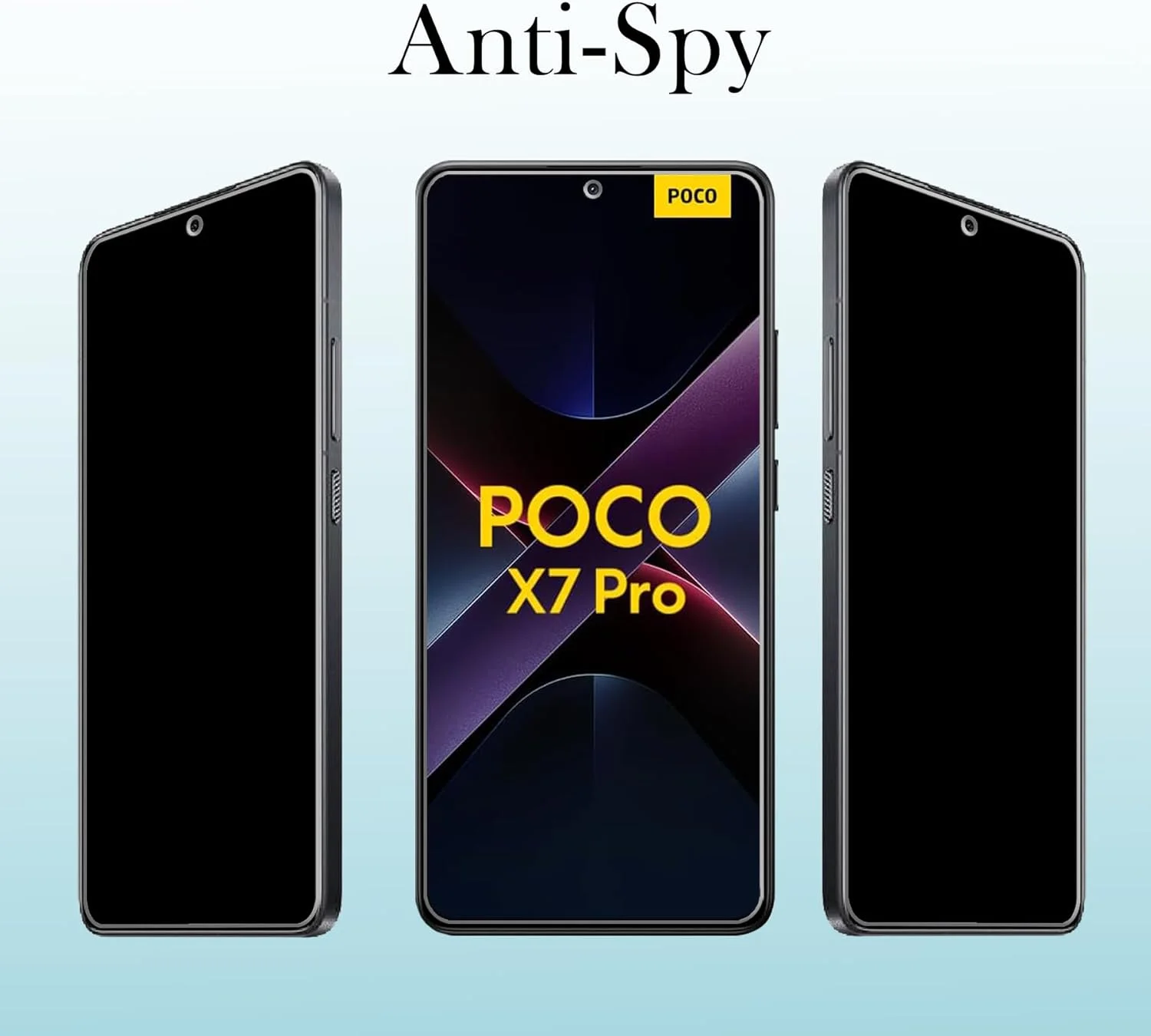 محافظ صفحه نمایش حریم خصوصی شیائومی POCO X7 Pro، بسته 2 عددی، فیلم شیشه ای حرارت دیده ضد جاسوسی، محافظ صفحه نمایش ضد خش برای شیائومی POCO X7 Pro 6.67 اینچ (حریم خصوصی) محافظ صفحه نمایش حریم خصوصی شیائومی POCO X7 Pro، بسته 2 عددی، فیلم شیشه ای حرارت دیده ضد جاسوسی، محافظ صفحه نمایش ضد خش برای شیائومی POCO X7 Pro 6.67 اینچ (حریم خصوصی)