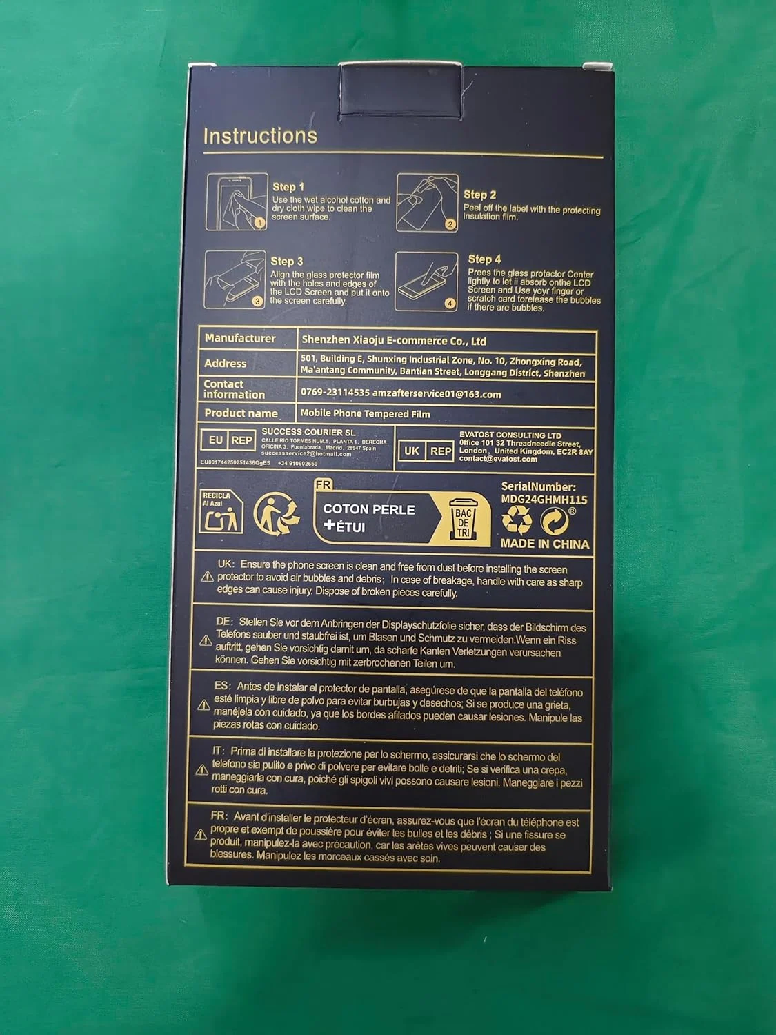 Lutree Tempered Glass Screen Protector for Xiaomi Poco M7 4G, Pack of 3 + 3 Protective Glass + Camera Protection Film, 9H Hardness Anti-Scratch Screen Protector, Bubble-Free HD Screen Protector Lutree Tempered Glass Screen Protector for Xiaomi Poco M7 4G, Pack of 3 + 3 Protective Glass + Camera Protection Film, 9H Hardness Anti-Scratch Screen Protector, Bubble-Free HD Screen Protector