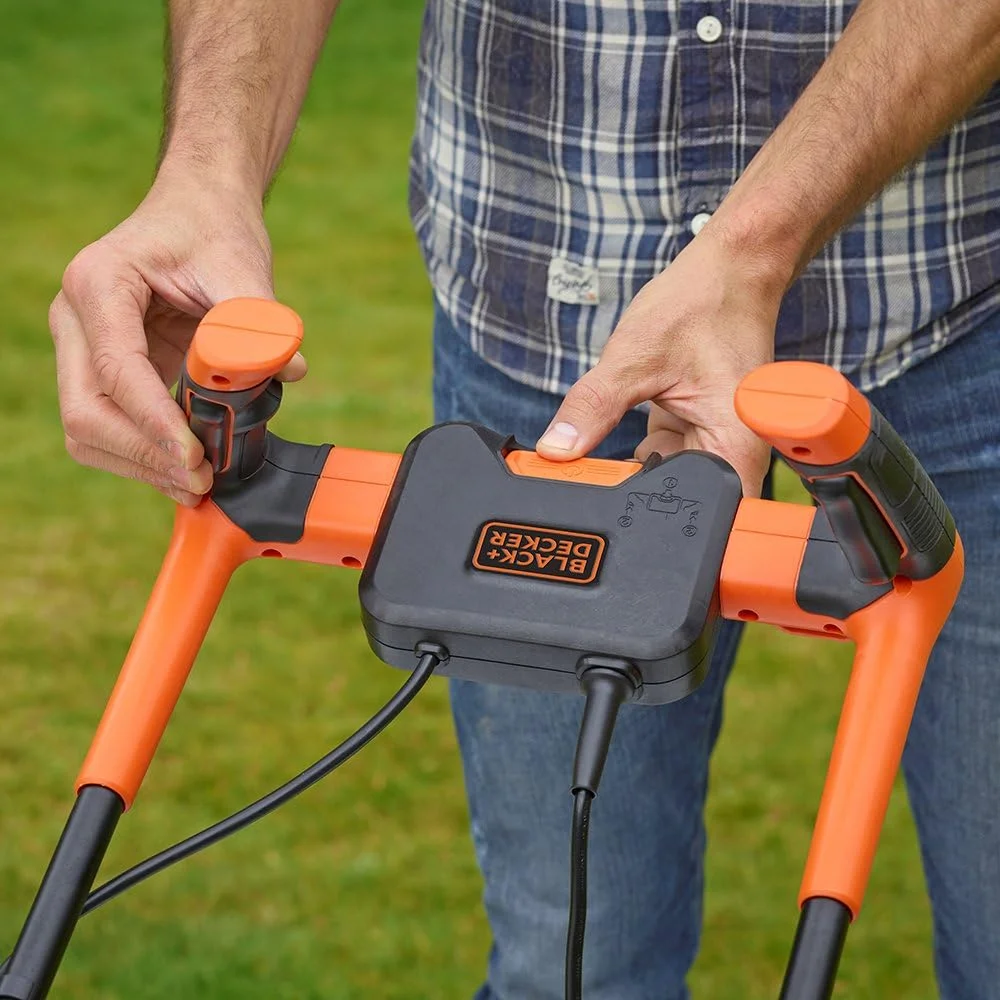 علف زن بلک اند دکر با دسته دوچرخه ای 1800 وات، 42 سانتی متر، Bemw481Bh-Gb