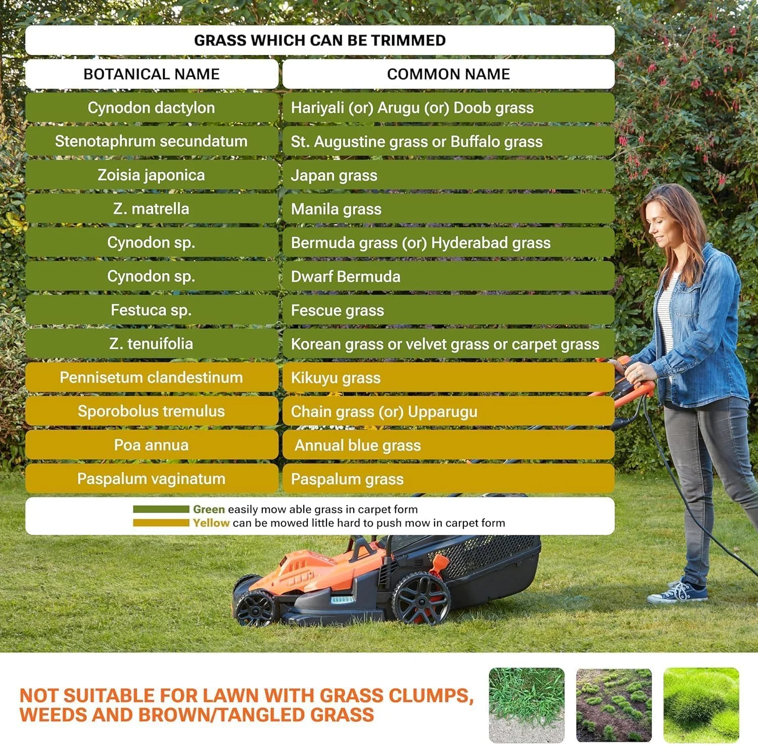 علف زن برقی بلک اند دکر 1600 وات 38 سانتی متری با دسته دوچرخه ای، Bemw471Bh-GB علف زن برقی بلک اند دکر 1600 وات 38 سانتی متری با دسته دوچرخه ای، Bemw471Bh-GB