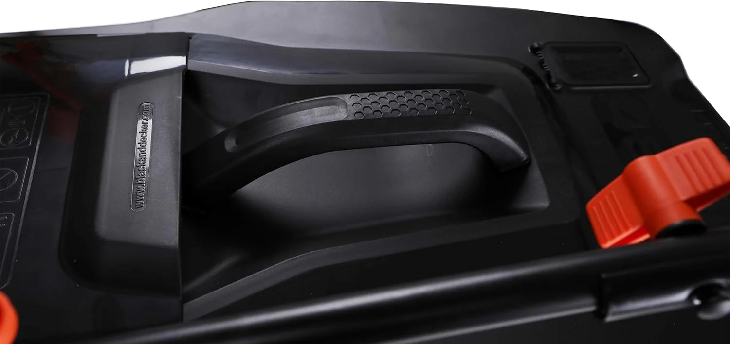 علف زن برقی بلک اند دکر 1600 وات 38 سانتی متری با دسته دوچرخه ای، Bemw471Bh-GB علف زن برقی بلک اند دکر 1600 وات 38 سانتی متری با دسته دوچرخه ای، Bemw471Bh-GB