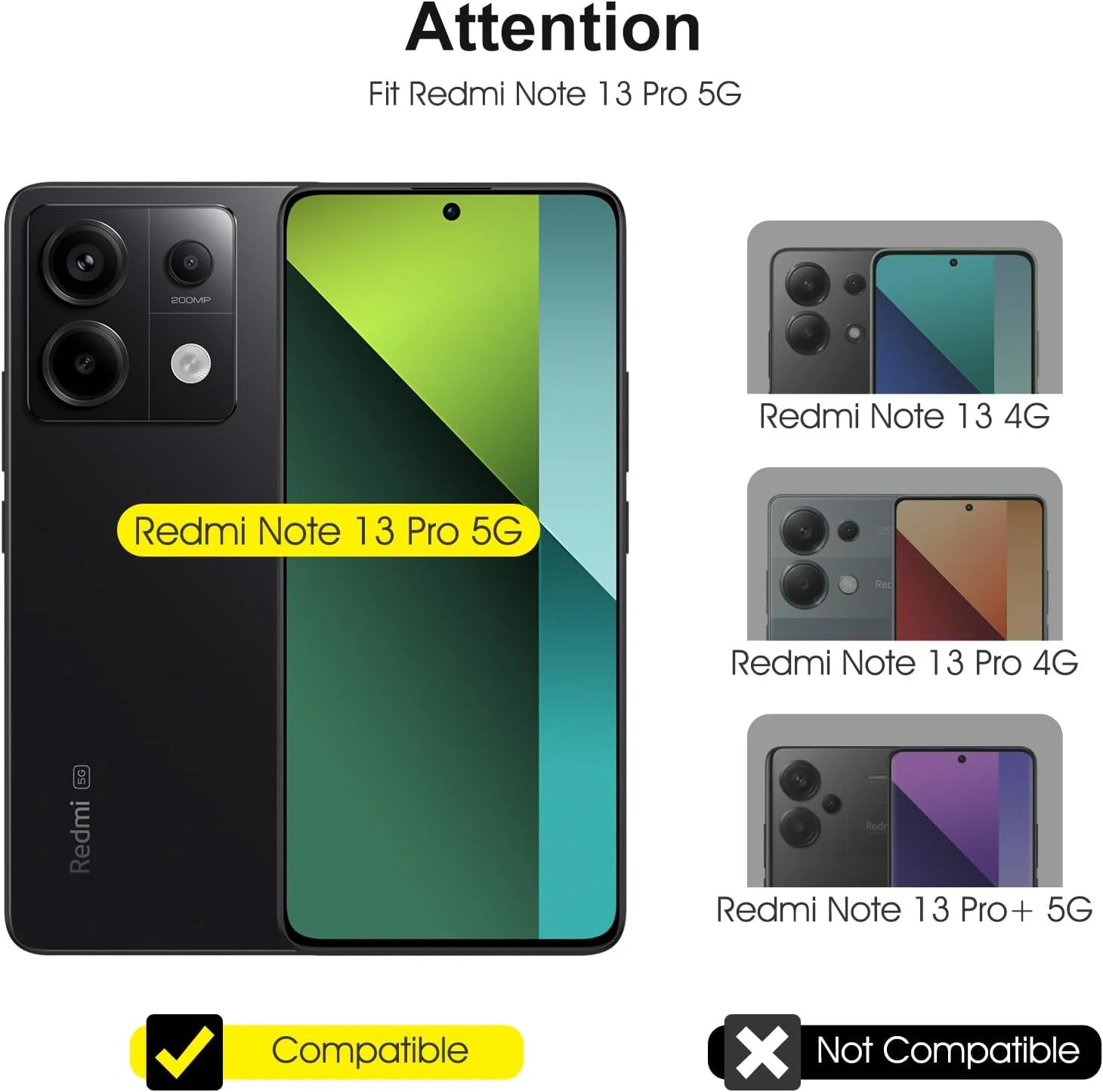محافظ صفحه نمایش شیشه ای تمپرد اسکرین SPARIN برای گوشی شیائومی Redmi Note 13 Pro 5G، شامل 2 محافظ صفحه نمایش و 2 محافظ دوربین، سختی 9H، ضد خش محافظ صفحه نمایش شیشه ای تمپرد اسکرین SPARIN برای گوشی شیائومی Redmi Note 13 Pro 5G، شامل 2 محافظ صفحه نمایش و 2 محافظ دوربین، سختی 9H، ضد خش