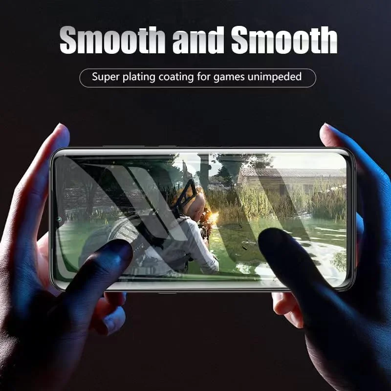Alenbowen Screen Protector for Xiaomi Redmi Note 11S Inch Phone, Glass Screen Protector, 9H Hardness, Anti-Scratch, Full Coverage of Black Edge, Anti-Blister [4 Pieces]