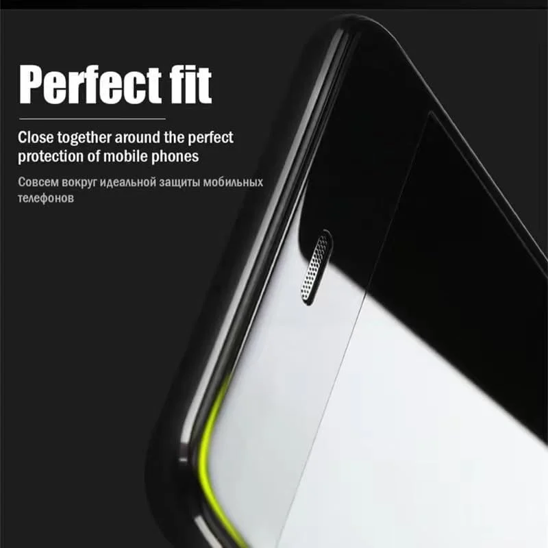 Alenbowen Screen Protector for Xiaomi Redmi Note 11S Inch Phone, Glass Screen Protector, 9H Hardness, Anti-Scratch, Full Coverage of Black Edge, Anti-Blister [4 Pieces]