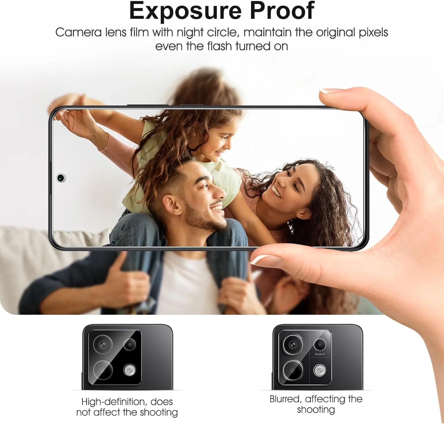 محافظ صفحه نمایش شیشه ای تمپرد اسکرین SPARIN برای گوشی شیائومی Redmi Note 13 Pro 5G، شامل 2 محافظ صفحه نمایش و 2 محافظ دوربین، سختی 9H، ضد خش محافظ صفحه نمایش شیشه ای تمپرد اسکرین SPARIN برای گوشی شیائومی Redmi Note 13 Pro 5G، شامل 2 محافظ صفحه نمایش و 2 محافظ دوربین، سختی 9H، ضد خش