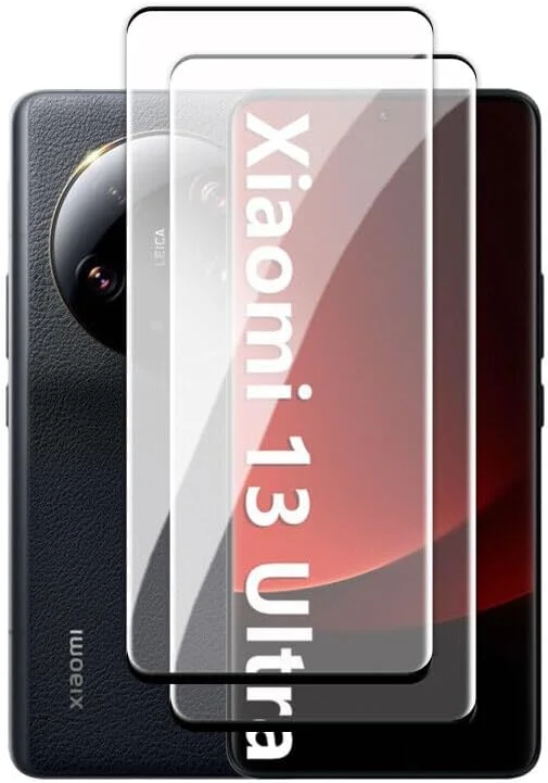 محافظ صفحه نمایش شیشه ای خمیده تمام صفحه Muzz برای شیائومی Mi 13 Ultra (2 عددی)