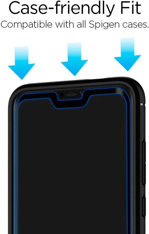 محافظ صفحه نمایش شیشه ای خمیده اسپیگن GLAStR Slim مناسب برای گوشی شیائومی Mi A2 Lite - پوشش کامل محافظ صفحه نمایش شیشه ای خمیده اسپیگن GLAStR Slim مناسب برای گوشی شیائومی Mi A2 Lite - پوشش کامل