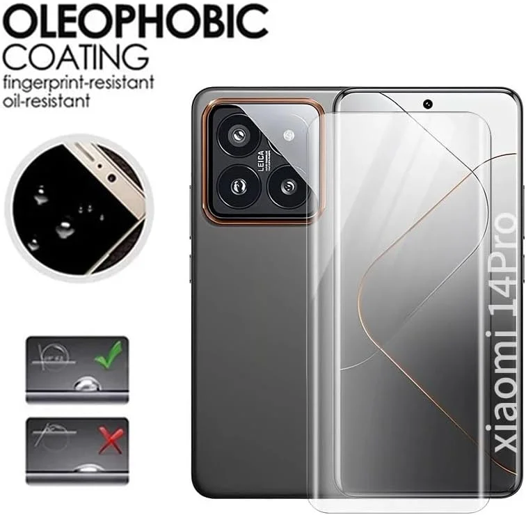 محافظ صفحه نمایش شیشه ای برای شیائومی 14 پرو 5G، وضوح HD، سختی 9H، لبه گرد منحنی سه بعدی، حساسیت بالا، ضد خش، ضد روغن، بدون حباب، فیلم محافظ صفحه نمایش برای شیائومی 14 پرو (UV Clear) محافظ صفحه نمایش شیشه ای برای شیائومی 14 پرو 5G، وضوح HD، سختی 9H، لبه گرد منحنی سه بعدی، حساسیت بالا، ضد خش، ضد روغن، بدون حباب، فیلم محافظ صفحه نمایش برای شیائومی 14 پرو (UV Clear)