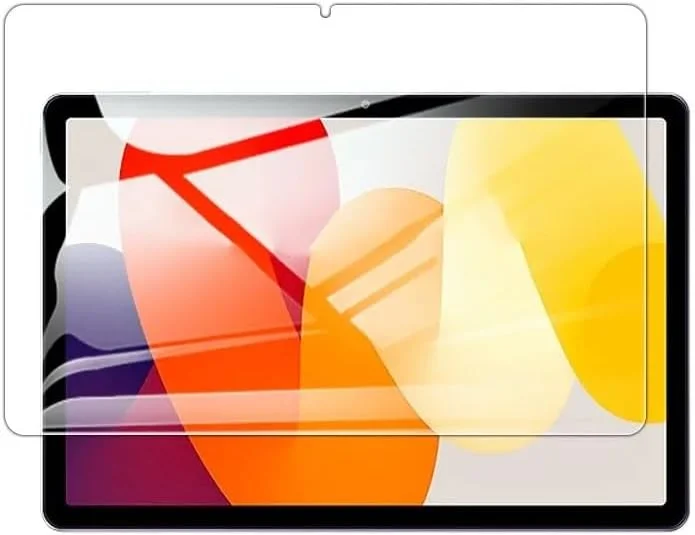 محافظ صفحه نمایش شیشه ای تمپر شده برای شیائومی Redmi Pad SE 2023 [بدون حباب] [سختی 9H] [مقاوم در برابر خراش] فیلم محافظ شیشه ای تمپر شده برای Redmi Pad SE شفاف (1)