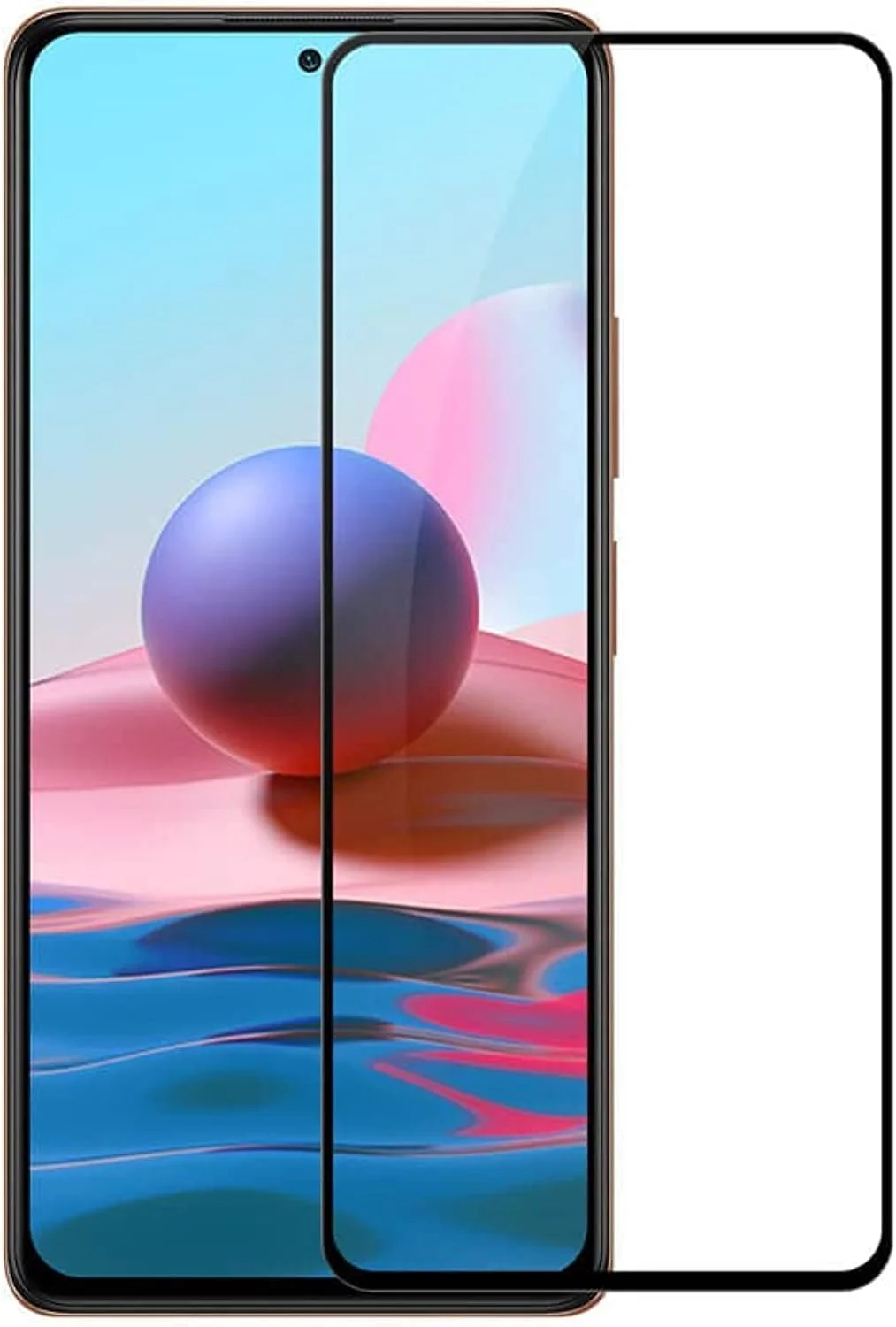 محافظ صفحه نمایش شیشه ای تمام چسب EMODIL برای گوشی های شیائومی Redmi Note 10 Pro / 10 Pro Max / Poco F3 / K40 / K40 Pro / K40 Pro +